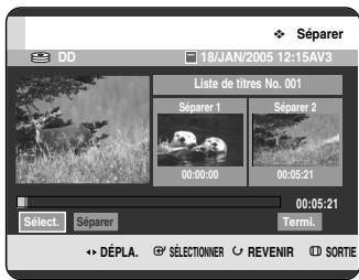 SAMSUNG DVD-HR720P - Utilisation du bouton MENU. - 5