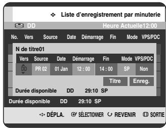 SAMSUNG DVD-HR720P - Utilisation du bouton MENU. - 3