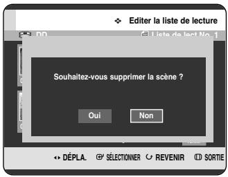 SAMSUNG DVD-HR720P - Suppression d'une scène - 2
