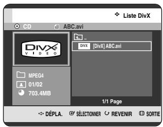 SAMSUNG DVD-HR720P - Utilisation du bouton MENU - 2