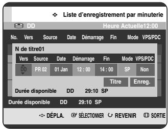 SAMSUNG DVD-HR720P - Utilisation du bouton MENU. - 3