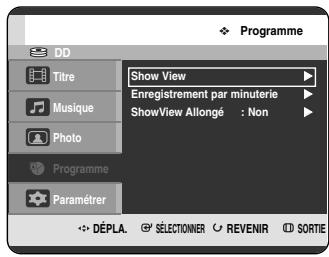SAMSUNG DVD-HR720P - Utilisation du bouton TIMER - 1