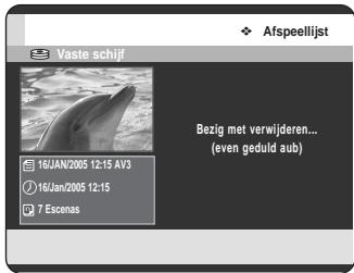 Vaste schijf 16/Jan/2005 12:15 AV3 16/Jan/2005 12:15 7 Escenas Bezig met verwijderen... (even geduld sub) Afspeellijst