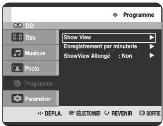 SAMSUNG DVD-HR720P - Utilisation du bouton TIMER - 1