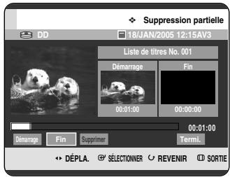 SAMSUNG DVD-HR720P - Utilisation du bouton MENU. - 4
