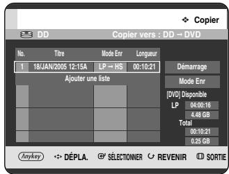 SAMSUNG DVD-HR720P - Utilisation du bouton MENU. - 2