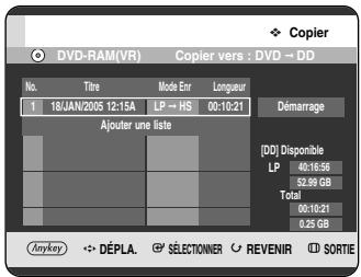 SAMSUNG DVD-HR720P - Utilisation du bouton MENU. - 2