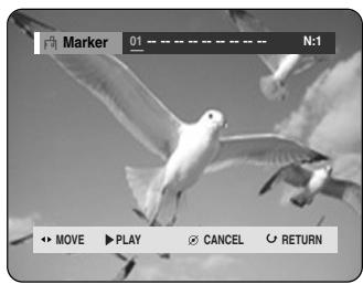 Marker 01 N:1 MOVE PLAY CANCEL RETURN