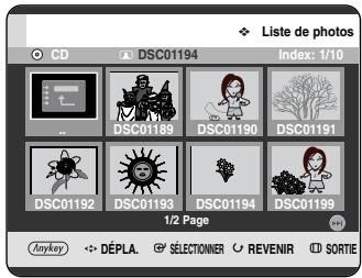 SAMSUNG DVD-HR720P - Appuyez sur les boutons ▲▼ pour sélectionner Photo, puis appuyez sur le bouton OK ou ▶. - 1