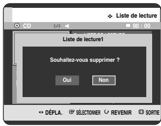 SAMSUNG DVD-HR720P - Supprimer la liste de lecture - 4