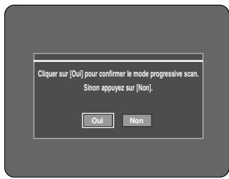 SAMSUNG DVD-HR720P - Configuration du balayage progressif - 1