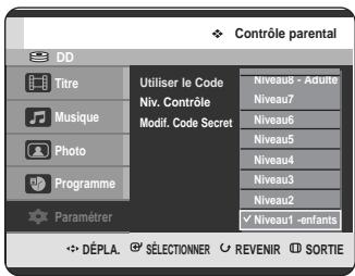 SAMSUNG DVD-HR725 - Si vous avez oublié votre code secret - 2