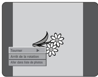 SAMSUNG DVD-HR725 - - Pour arrêter la rotation - - 1