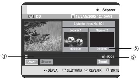 SAMSUNG DVD-HR725 - Utilisation du bouton MENU. - 4