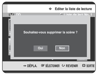 SAMSUNG DVD-HR725 - Suppression d'une scène - 2