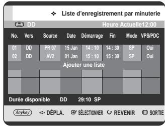 SAMSUNG DVD-HR725 - Utilisation du bouton MENU. - 4