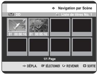 SAMSUNG DVD-HR725 - Utilisation du bouton MENU - 4