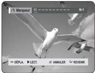 SAMSUNG DVD-HR725 - Appuyez sur le bouton OK lorsque la scène souhaitée apparait. - 1