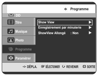 SAMSUNG DVD-HR725 - Utilisation du bouton TIMER - 1