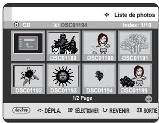 SAMSUNG DVD-HR725 - Aller dans la liste de photos - 2