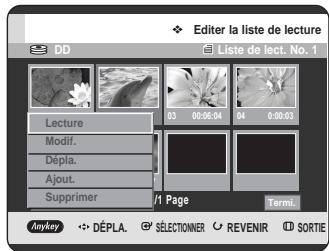 SAMSUNG DVD-HR725 - Lecture d'une scène sélectionnée - 1