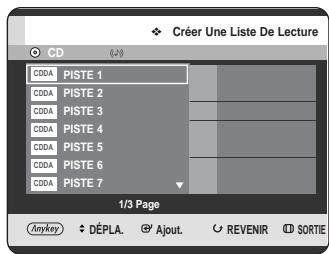 SAMSUNG DVD-HR725 - Nouvelle liste de lecture - 2