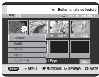 SAMSUNG DVD-HR725 - Modification d'une scène (replacement d'une scène) - 1