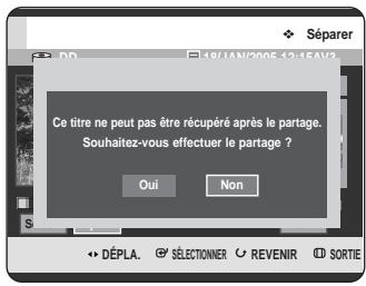 SAMSUNG DVD-HR725 - Utilisation du bouton MENU. - 6