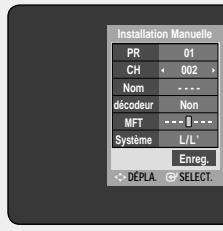 SAMSUNG DVD-HR757 - Installation Manuelle - 1