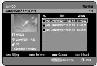 SAMSUNG DVD-HR757 - Scènenavigatie - 1