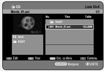 SAMSUNG DVD-HR757 - Sélection du Contenu - 2