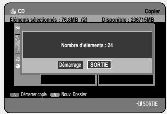 SAMSUNG DVD-HR757 - Copie de dossiers - 1