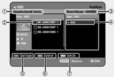 SAMSUNG DVD-HR757 - Het kopieerschem - 1