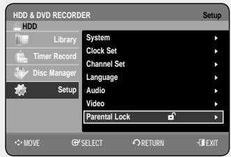SAMSUNG DVD-HR757 - Canceling the Progressive scan - 2