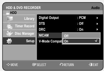 SAMSUNG DVD-HR757 - Digital Output - 4