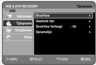 SAMSUNG DVD-HR757 - De toets TIMER gebruiken - 1