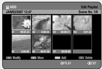 SAMSUNG DVD-HR757 - Modifying a Scene (Replacing a Scene) - 4