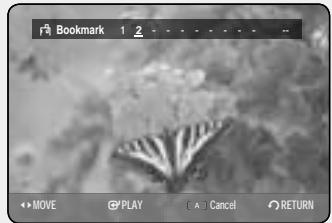 SAMSUNG DVD-HR757 - Clearing a marker - 1