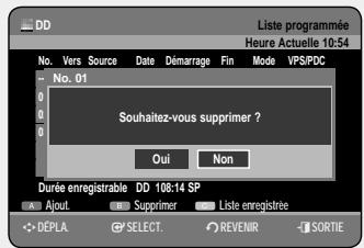 SAMSUNG DVD-HR757 - Utilisation du bouton TIMER - 3
