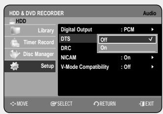 SAMSUNG DVD-HR757 - Digital Output - 2