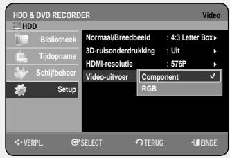 SAMSUNG DVD-HR757 - Uitgangselectie - 3