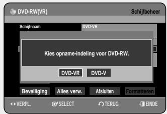 SAMSUNG DVD-HR757 - Alle titellijsten/DivX-lijsten/muzieklijsten/fotolijsten verwijderen - 4