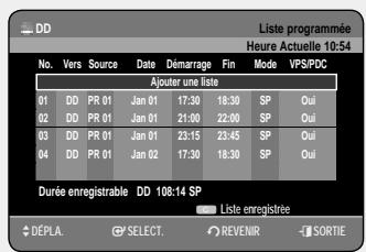 SAMSUNG DVD-HR757 - Retour au menu précédent - 7