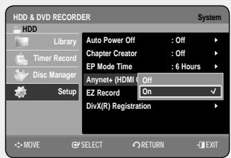 SAMSUNG DVD-HR757 - Automatic Chapter Creator - 8