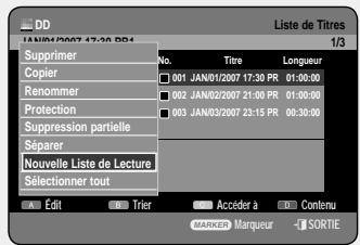 SAMSUNG DVD-HR757 - Sélection du Contenu - 9