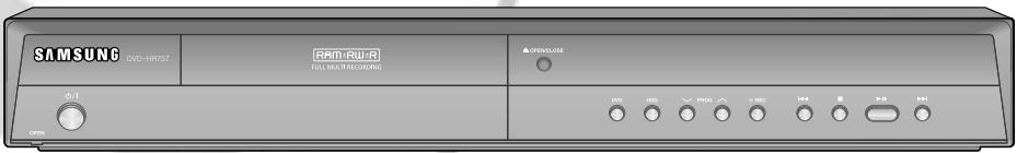 SAMSUNG DVD-HR757 - DVD-HR757 - 1