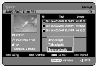 SAMSUNG DVD-HR757 - Scènenavigatie - 5