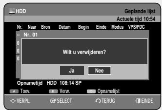 SAMSUNG DVD-HR757 - De toets TIMER gebruiken - 3