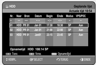 SAMSUNG DVD-HR757 - Terugkeren hier het vorige menu - 4
