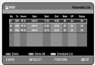 SAMSUNG DVD-HR757 - Up to twelve programmes can be preset - 5